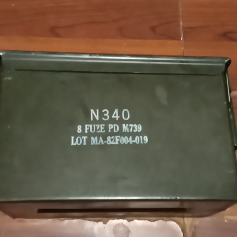 Vintage US Army Ammo Box.